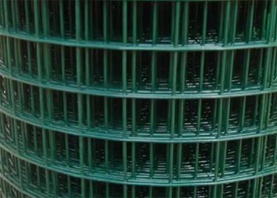 China 16 Gauge 15m 1x1in Garden PVC Coated Welded Wire Mesh Hardware Cloth Rolled Fencing for sale