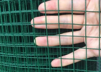China 0.5in Green Pvc Coated Chicken Wire Fence 4ft X 100 Ft Poultry Netting for sale