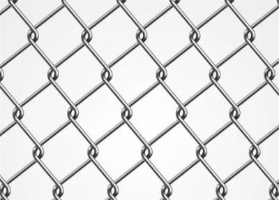 China 1.8m X 25m Chain Link Fence Mesh Galvanized Steel Heavy Duty Chain Link Fencing 9 Gauge for sale