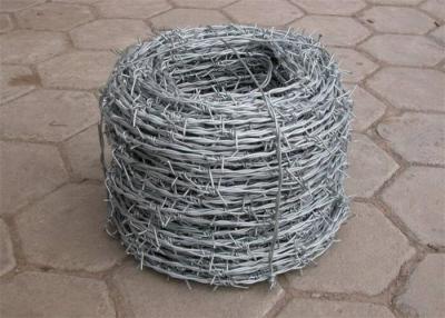 中国 20 Ft 18 Gauge 4 Point Concertina Razor Barbed Wire For Chain Link Fence 販売のため