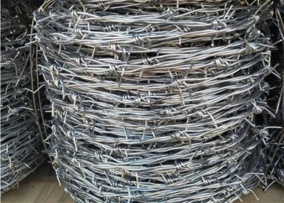 China 1.6mm 500m Razor Wire 25kg Barbed Wire For Security Fencing for sale