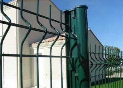 China 4mm Curvy 50 X 200mm Galvanized Welded Mesh Fencing Triangle 3d Wire Mesh Fence Panel for sale