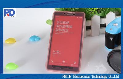中国 環境に優しい携帯電話の保護箱/洪 Mi のノート柔らかい TPU フリップ カバー 販売のため