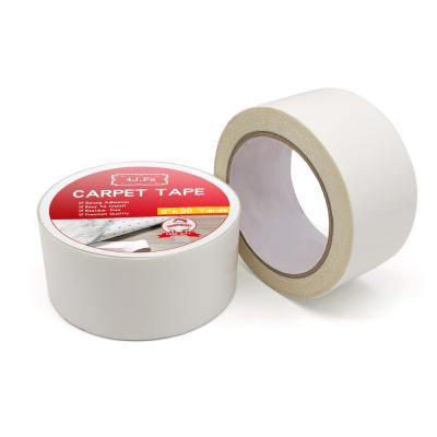 China No Residue Double Sided Carpet Tape With Strong Adhesive For Carpet for sale
