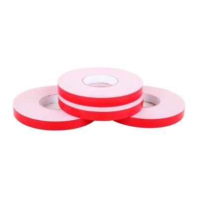 China UV Resistance 1 Roll Double Adhesive Foam Tape For Air Conditioner Red Film Te koop