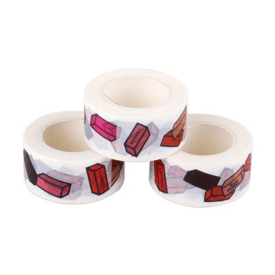 China 2 Inch Thin Decorative Washi Tape Rubber Adhesive Residue Free Gift Wrapping for sale