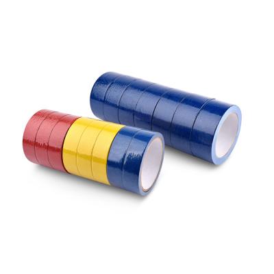 China Crepe Paper Coloured Adhesive Tape No Residue Solvent Resistant Automotive Painting for sale