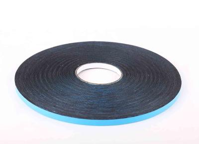 China Polyethylene Double Adhesive Foam Tape Heat Resistant With Blue Poly Liner for sale