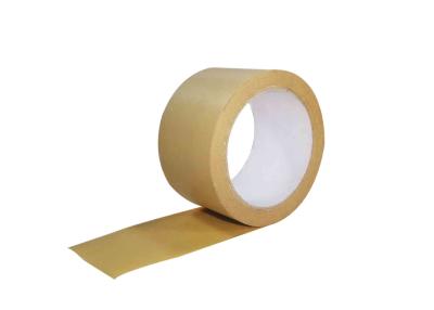 China 50mm X 50m Strong Kraft Paper Sealing Tape Rolls Self Adhesive Packaging Tapes for sale