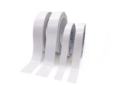 China Acrylic Adhesive Double Coated Tissue Tape / Flying Splice Tape For Paper Production for sale