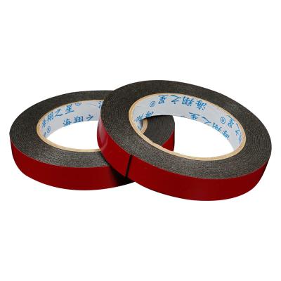 China Red High Adhesive PE Foam Tape For Door And Window Sealing for sale