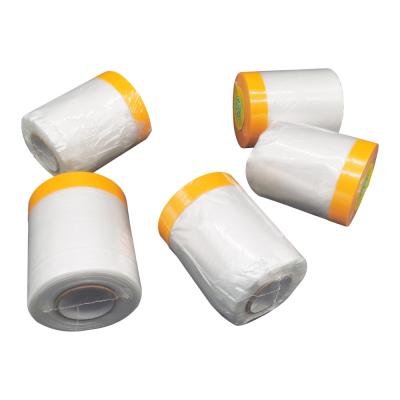 China Car Protection Disposable Plastic Automotive Masking Film For Painting Protector for sale