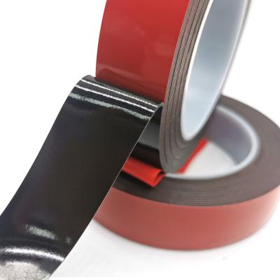China High Bonding Industrial Strength Double Sided Black Adhesive Foam Tape for sale