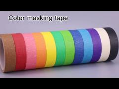 Colored crepe paper masking tape