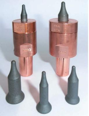 Chine Lower Electrode And Lower Electrode Holder Combination KCF Guide PIn For Weld Nuts à vendre