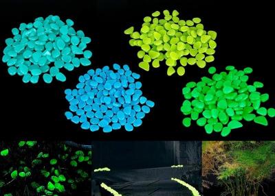 China Plastic Concrete Pavements Glowing Luminescent Pebbles for sale