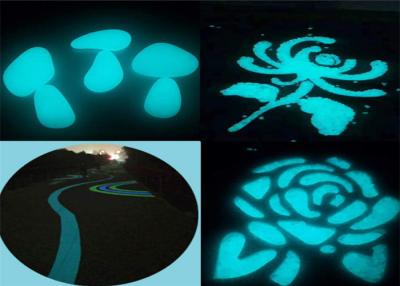 China Harmless Glow In The Dark Pebbles For Yard Decor for sale