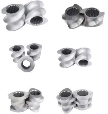 China Screw Elements Spare Part For Lab Twin Screw Machine Anti Corrosion for sale