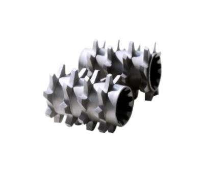 China Toshiba Extruder Machine Parts Computerized Deep Screw Element PVC Processed for sale