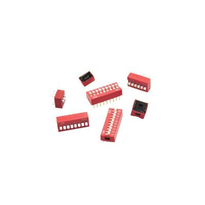 China Customized Plastic Base DIP Switch Products ISO9001 for sale