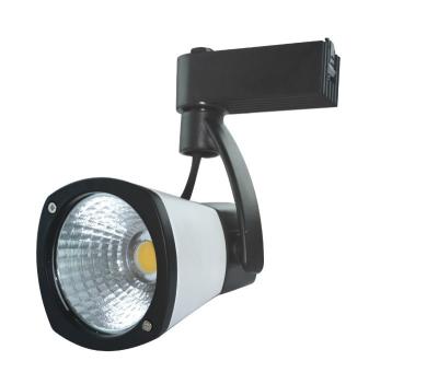 China 30 ° 5000K Cob Led Track Spotlights Ra80 60 Hz , Pure White Led Track Spot Light for sale
