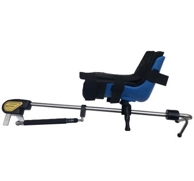 China 150-180kg Operating Table Leg Holder Stirrup Type Pneumatic Lithotomy Leg Frame Holder Support for sale
