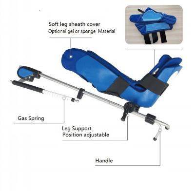 China Stirrup Type Surgical Prep Leg Holder Pneumatic Lithotomy Legs Mounting Bracket With Adjustment Range for sale