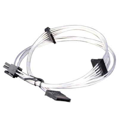 China Flat STPower Splitter Adapter Cable Male to Female for sale