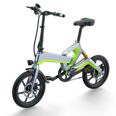 China Electric Bicycle 250W New Folding Small Powered Ultra Light Lithium Electric Bike for sale