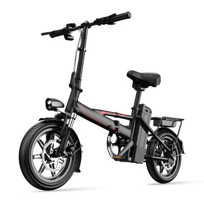 China 48T Alu Lightweight Electric Folding Bike Collapsible 125kg Max Loading for sale
