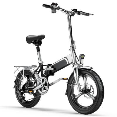 China 7speed Lightest Folding E Bike , Ultra Light Electric Folding Bike 36V for sale