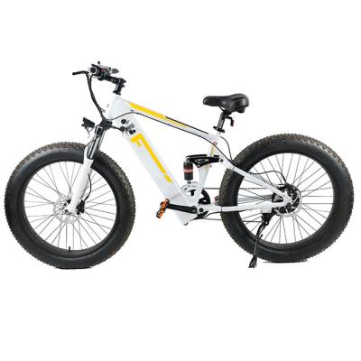 China 3H Charging Fat Tire Electric Mountain Bike , 32kph 500w Electric Mountain Bike for sale