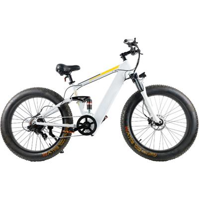 China KMC Chain Electric Fat Tyre Mountain Bike , Shimano Electric Bicycle for sale