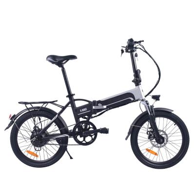 China 20 Inch Light Folding E Bike With 36V 250W Removeable Battery for sale