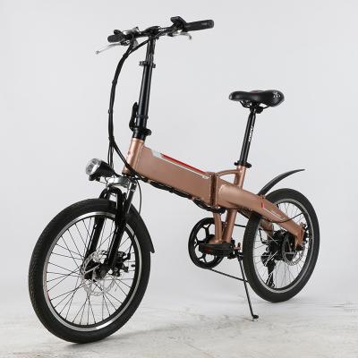 China 120KG Load Capacity Lightweight Electric Folding Bike 20x1.95 25km/H for sale