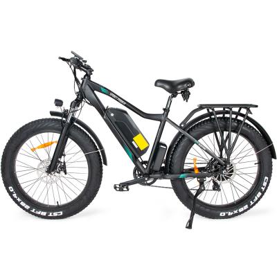 China 26 Inch Mountain Beach Electric Bicycle Ebike Fat Tire For Adults 48V for sale