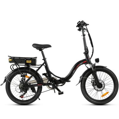 China 20 Inch 350W Aluminium Alloy Electric Folding Bike For Lady for sale