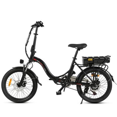 China Señora común Electric Bicycle 20inch 350W de la UE de OEM/oDM que dobla la bici eléctrica en venta