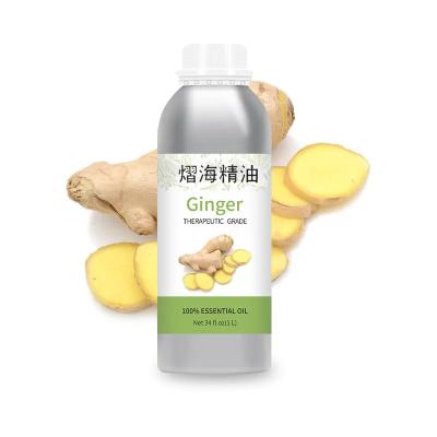 China Cas 8007 08 7 Wholesale Price Slimming Ginger Massage Essential Oil For Hair care for sale