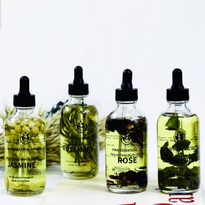 China OEM Pure and Natural Organic Dry Flower Lavender Oil Face Body and Hair Multi Use Oil en venta