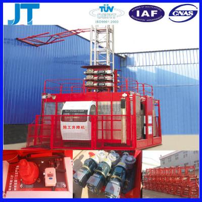 China China hot sale12x2 person capacity SC200 lift for construction site for sale