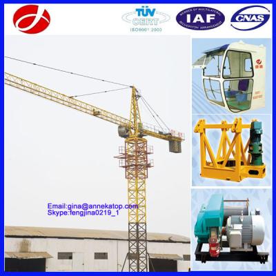 China Yuanxin Factory good operation 1T- 4T YX4808 Yuanxin tower crane for sale for sale