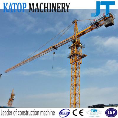 China Low price factory supply 8t lifting 60m boom QTZ80-6010 tower crane for building for sale