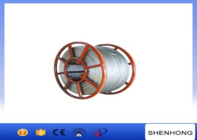 中国 18MMの200kNロープ12をひもでつなぐ反ねじれワイヤー ロープのコンダクターは6つの正方形を座礁させます 販売のため