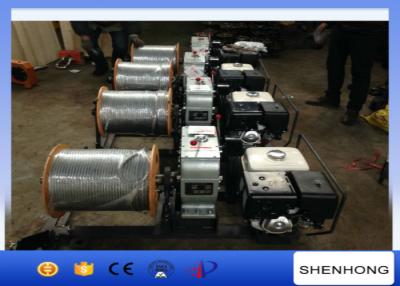 China Small Volume Honda Gas Engine Powered Winch 50KN For Power Construction for sale