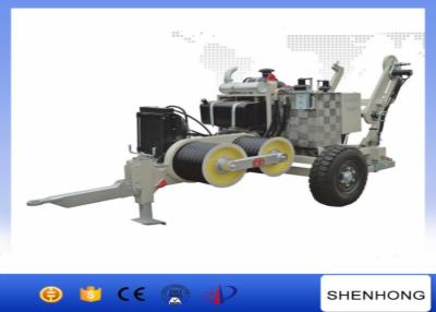 China SA-YQ60 Hydraulic Puller Overhead Power Line Stringing Equipment 7 Bullwheel grooves for sale