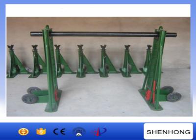 China 76MM Axis Bar Cable Drum Jacks / Hydraulic Drum Jack 5T Load Capacity for sale