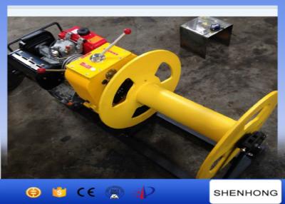 China Cable Pulling Gas Powered Winch Air Cooled Diesel Engine 840×600×500 for sale