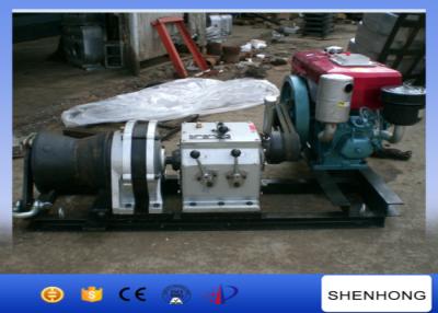 China High efficiency Water Cooled Diesel Cable Winch Small Volume 4M / Min Gears for sale