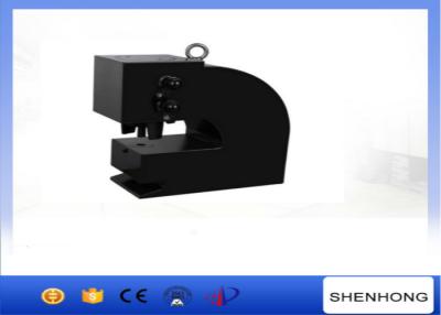 China Iron Sheet Hydraulic Hole Punch Machine 100 Ton With Hand Foot / Electric Pump for sale